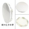 Silver Wheel Center Caps, 65mm & 62mm, 4 Pieces, Wheel Covers, Center Covers
