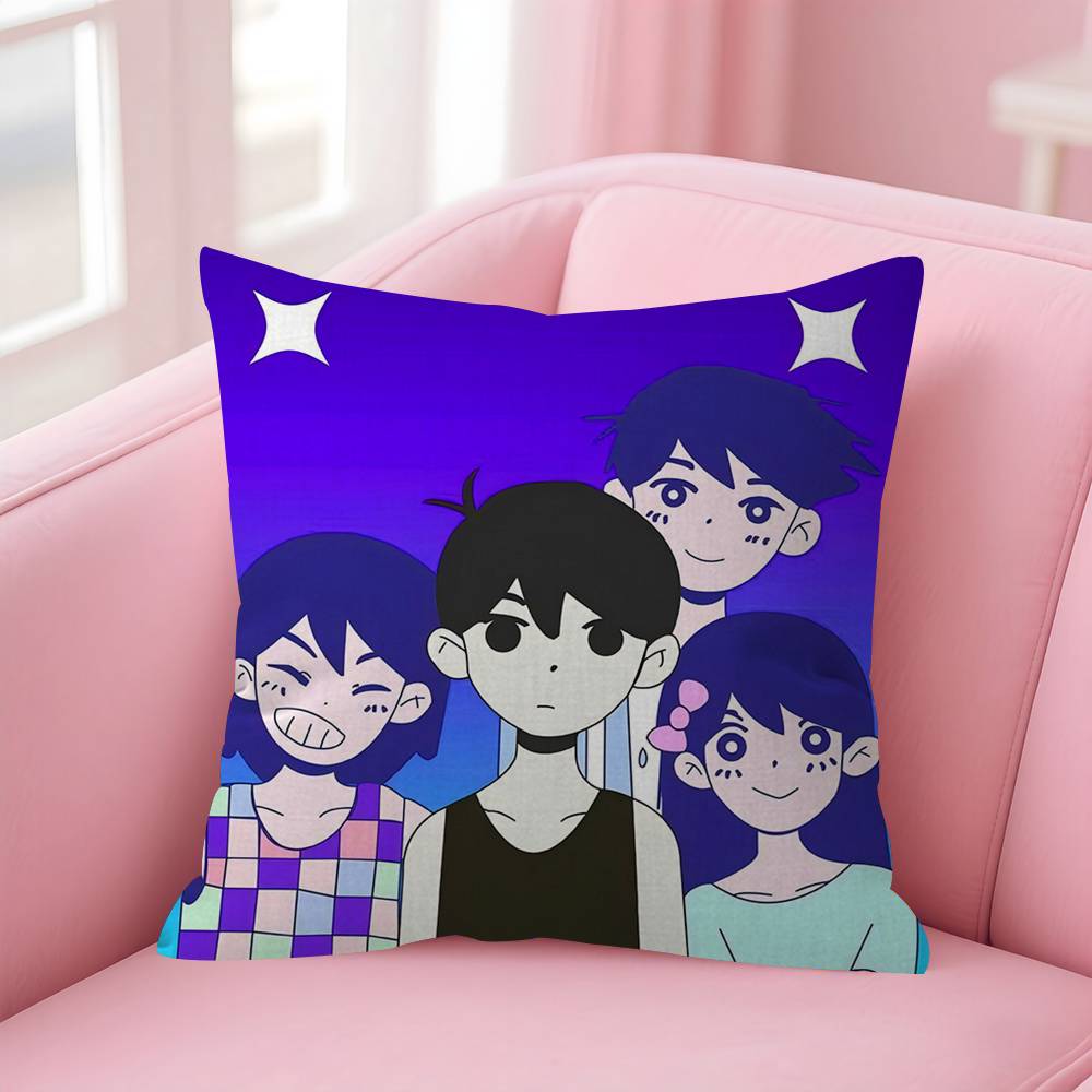 OOmori Game Pillow Cover Sofa Cushion Cover Home Room Decoration Children Gift