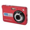 4K Digital Camera 48MP HD 2.7 Inch Screen 8X Zoom Autofocus Auto Beauty Anti Shake Travel   Camera with Fill Light for Teens Kids