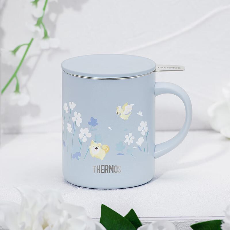 THERMOS 400ml Stainless Steel Thermos with Tea Filter