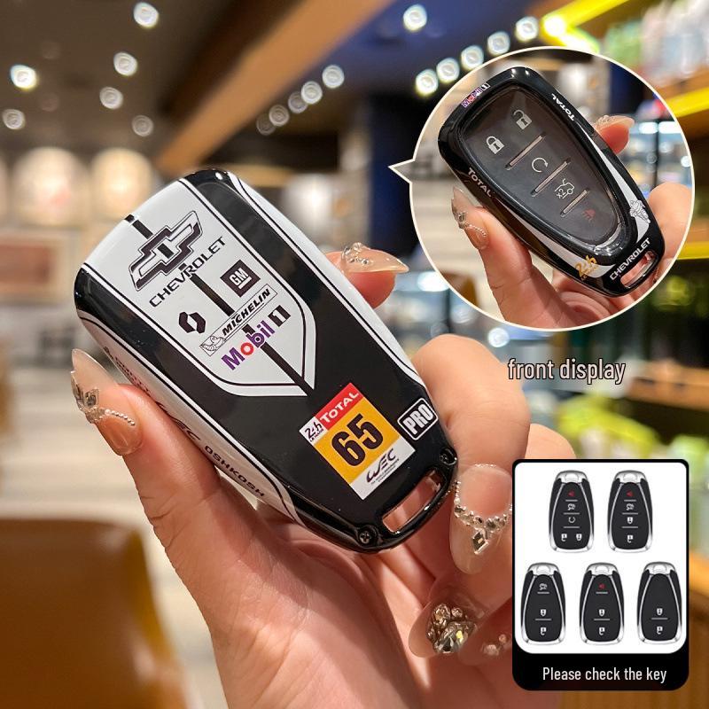 Compatible Key Case for Chevrolet Cruze, Malibu XL, Trailblazer, Equinox, Onix, Monza, and Volando.