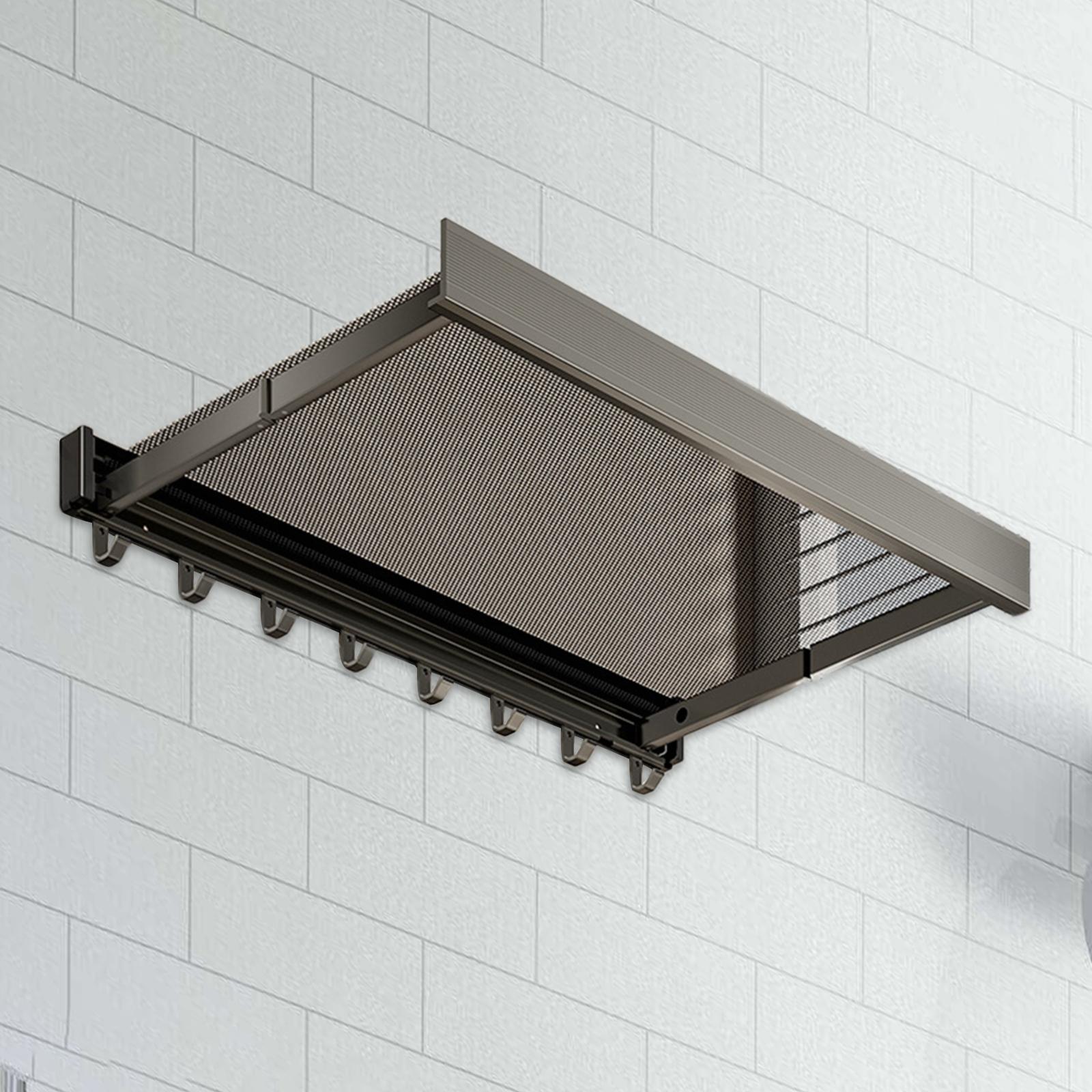 

Складная сушилка для полотенец для банных халатов Аксессуары для ванной комнаты серый