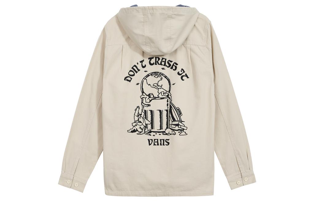 Vans Jackets Men's Beige Hooded Moderate Other VNOA36JL2N1