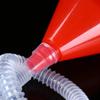 Car Refueling Funnel + Detachable Hose Gasoline Engine Oil Additive Motorcycle Farm Machine Use Convenient Anti-leakage Filler