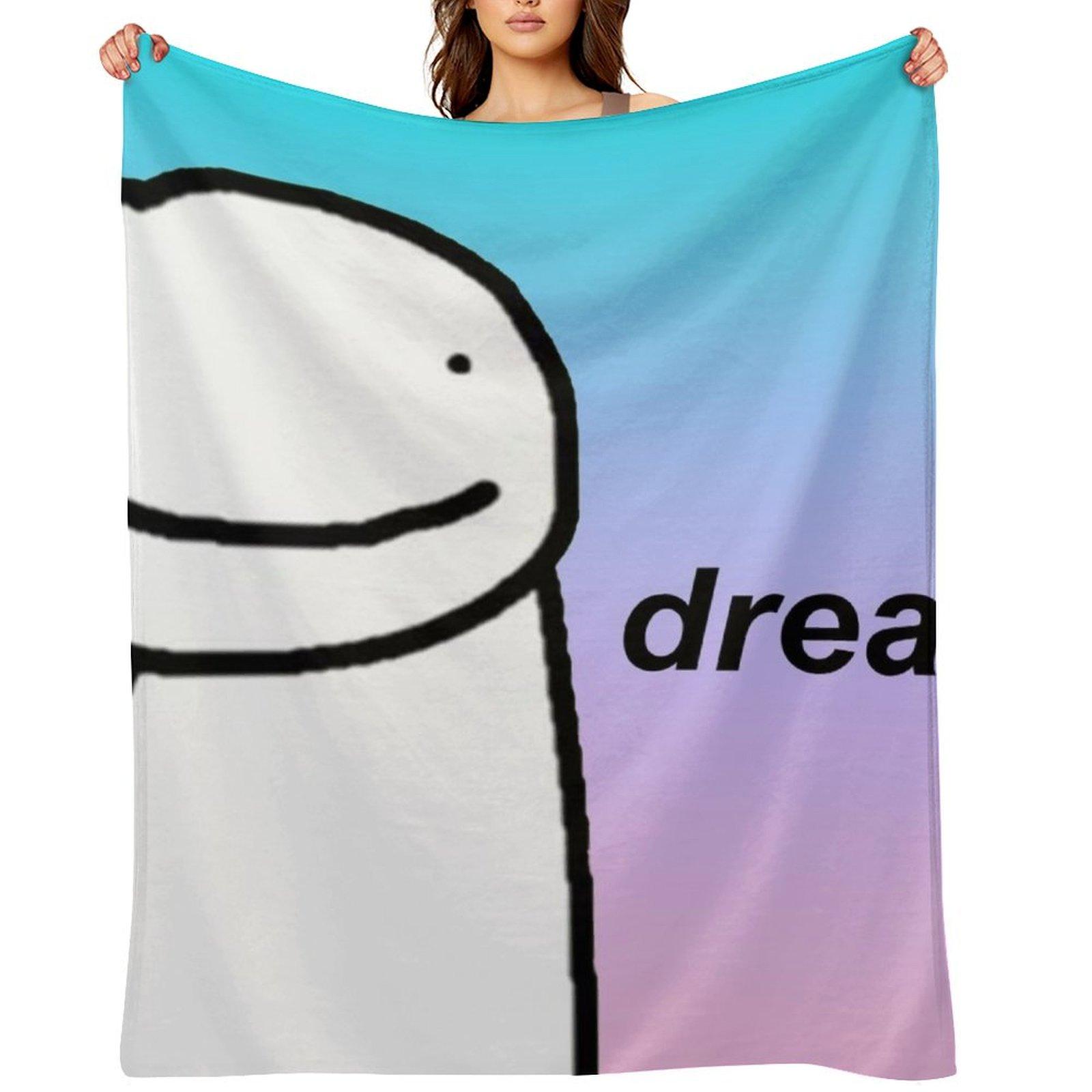 Dream Colorful Throw Blanket Luxury St Thins Cute Plaid Soft Big Blankets 30x40in