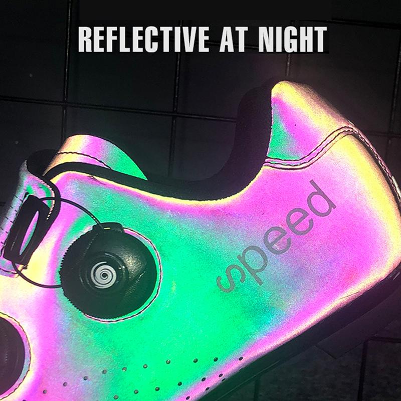 Men's Cycling Shoes, New SPD Self-locking Road Bike, Fluorescent Cycling Shoes, Outdoor Lightweight And Breathable Mountain Road