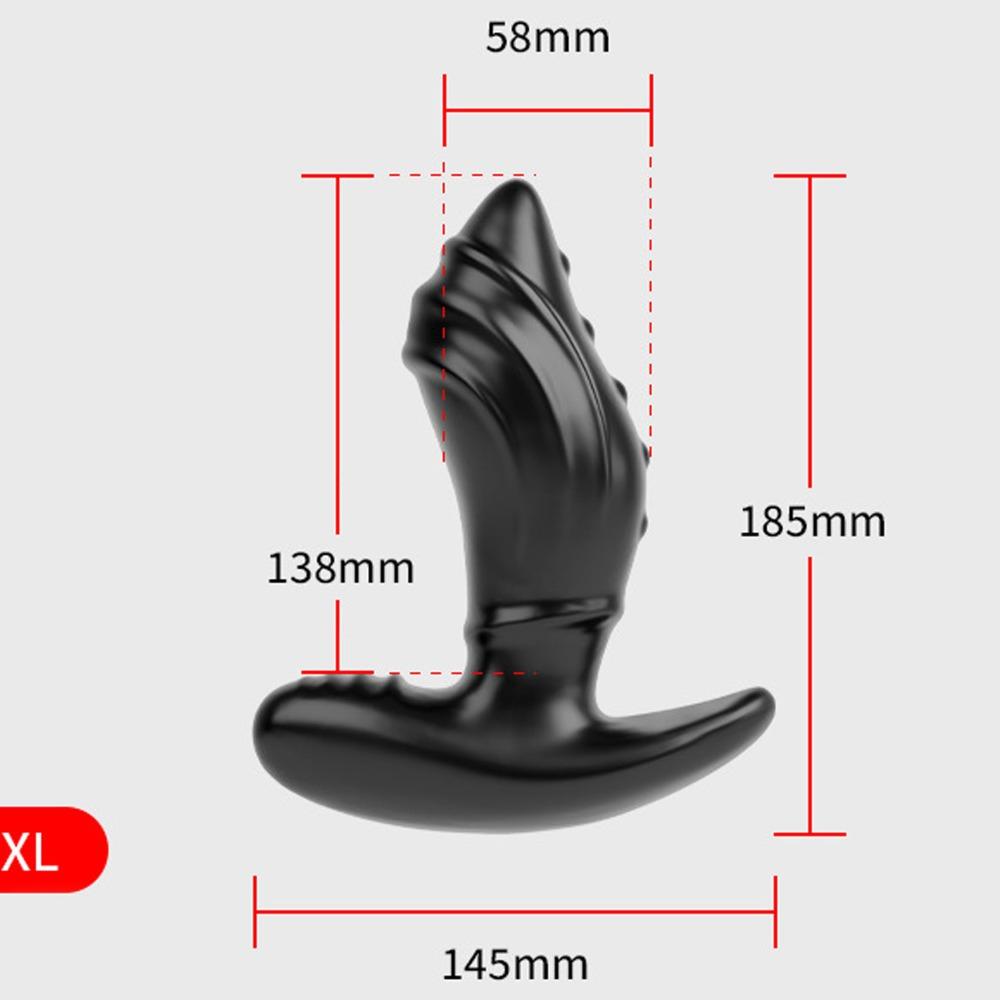 Large Anal Plug, Big Realistic Silicone Dildo for Men and Women, Fantasy Anal Toy for Male and Female, Fantasy Anal Toy for Anal Training