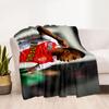 Kylian Mbappé Action Blanket Soft & Cozy Great for Chair Bedding Sofa for All Occasions Modern Perfect Gift for Relatives and Friends