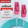 Cabo de Fibra Óptica Patch Cord Nokoxin Uniboot 10G Multimodo Dual-Core LC-LC