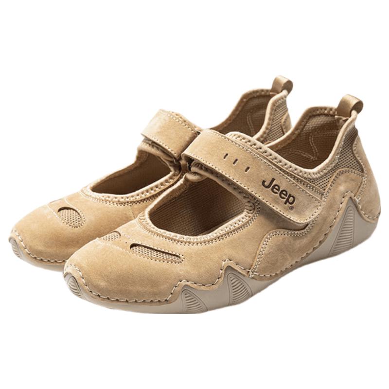 JEEP Women s Casual Mary Jane Flat Sandals 38