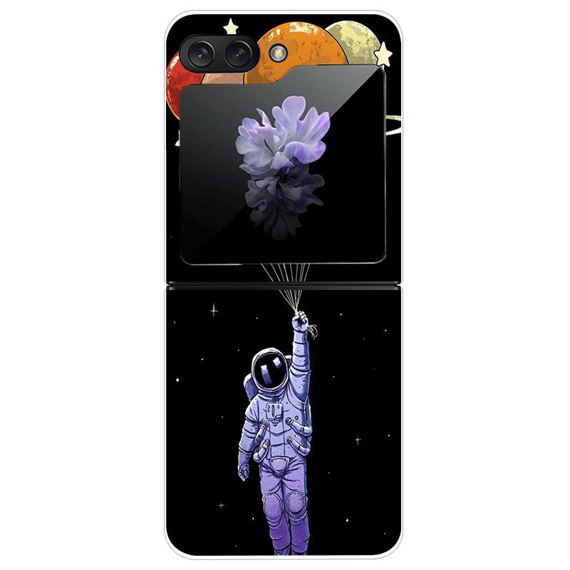 Clear Phone Case For Samsung Galaxy Z Flip7 Fashion Hard PC Silicone Cover For Galaxy Z Flip 7 5G ZFlip7 Transparent Protector