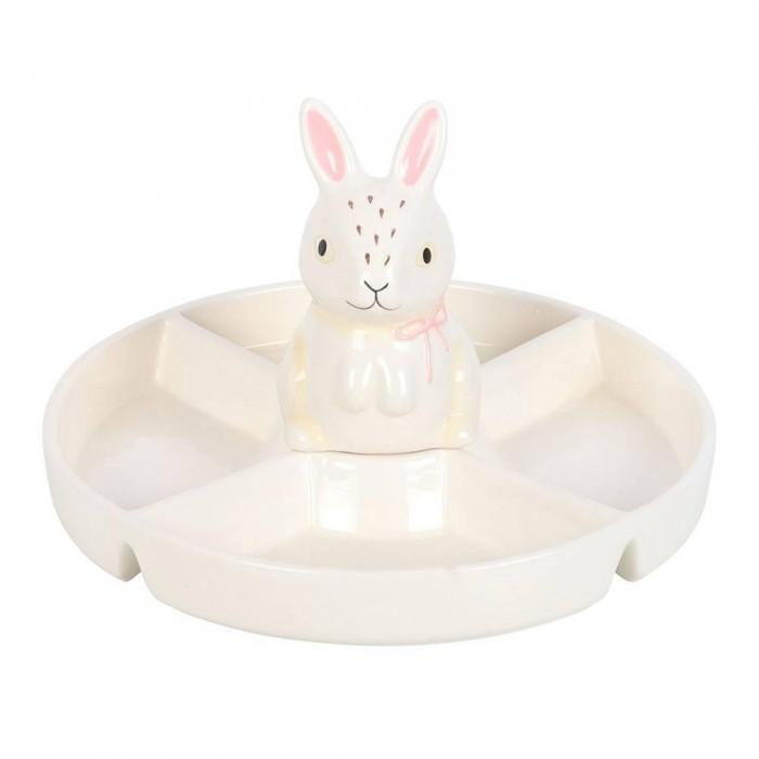 Something Different Chip & Dip Bunny Snack Dish