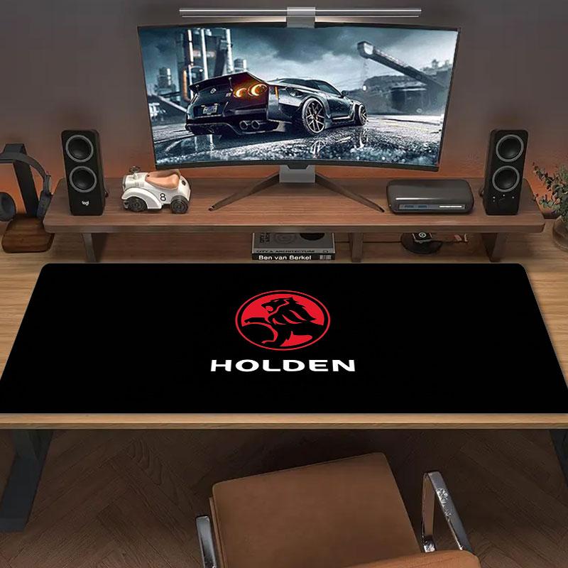 Holden Lion Emblem Large Size Mouse Pad Large Gaming Table Cushion Nonslip Laptop Tablet Big Mousepad Xxl Mat Mini Pc Playmat With Lock Edge