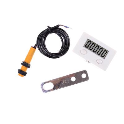 Lcd Digital 0-99999 Counter 5 Digit Plus Up Gauge + Proximity Switch Sensor