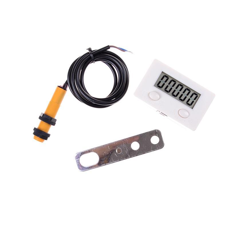 

Lcd Digital 0-99999 Counter 5 Digit Plus Up Gauge + Proximity Switch Sensor