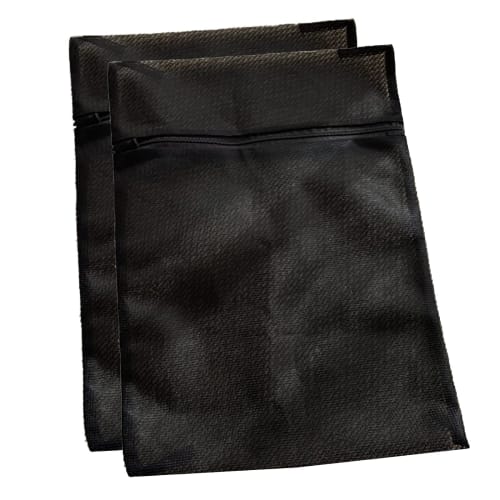 

Black Laundry Net, 2-Pack, YKK Zipper, Fine Mesh, for Futons, Laundry Bags, Square, Fits Shirts, Sweaters, Down Jackets, 20*30cm + 40*50cm