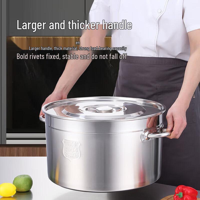 ZLIII Commercial Stainless Steel Stockpot with Lid