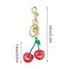 Smiling Cherry Keychain Cherries Bag Pendant Keyring Backpack Decoration Accessories Gifts Women Men Car Key Chains