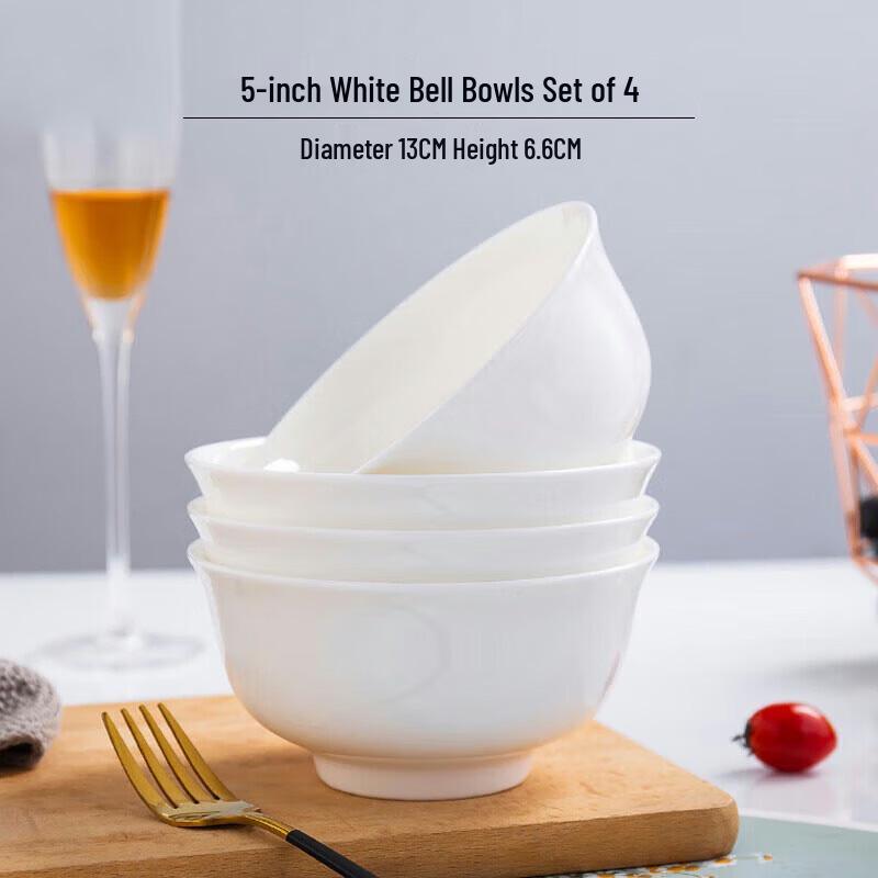 Xiyi Jingdezhen Ceramic Chinese Style Footed Bowls