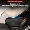 1PC Car Armrest Box Elbow Support Auto Cup Holder Car Storage Box Adjustable Car Seat Gap Organizer Arm Rest Box Armrest Cushion