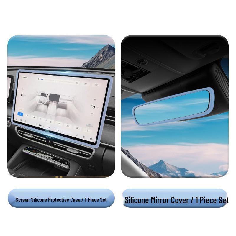BYD Dolphin Center Screen Protector & Bezel Cover for Interior Modification