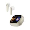 T18 TWS Smart Buds 1,96-Zoll-Bildschirmanzeige 240x282 BT5.4 Tastenanschlag-Touch Typ-C 300mAh Mehrsprachiges Multifunktionales Smart-Headset