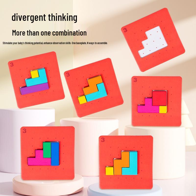 Interactive Parent-Child Battle Building Blocks Puzzle Game