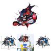 Sonic The Hedgehog Muursticker Cartoon Decor Voor Kinderkamer Muurkunst