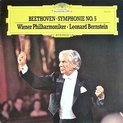 Disque LP LUDWIG VAN BEETHOVEN WIENER PHILH Symphonie No. 5 2531311 Deutsche Grammo 1981 Allemagne Classique Occasion