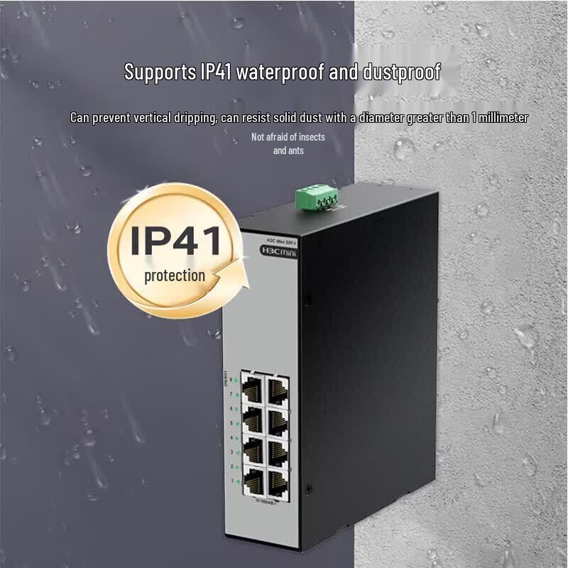 H3C S8F-I Industrial 8-Port 100M Ethernet Switch