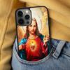 Jesus Christ God Soft Phone Case for iPhone 17 Air 16e Pro max 15 Pro 13 14 Plus 11 12 MagSafe Magnetic Coque