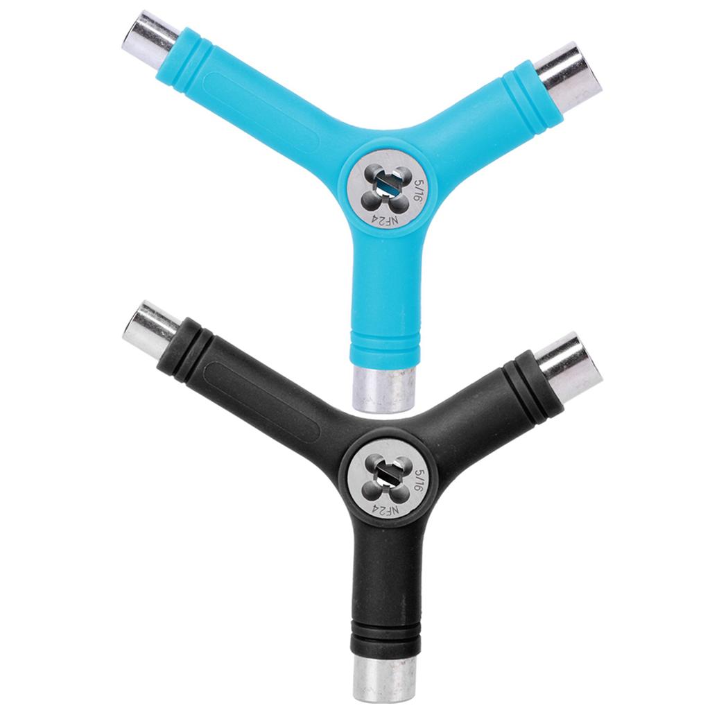 Y Type Multipurpose Five Functions Alloy Steel Wrench Professional Skateboard Tool