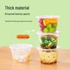 temeiju Clear Disposable Food Containers with Lids