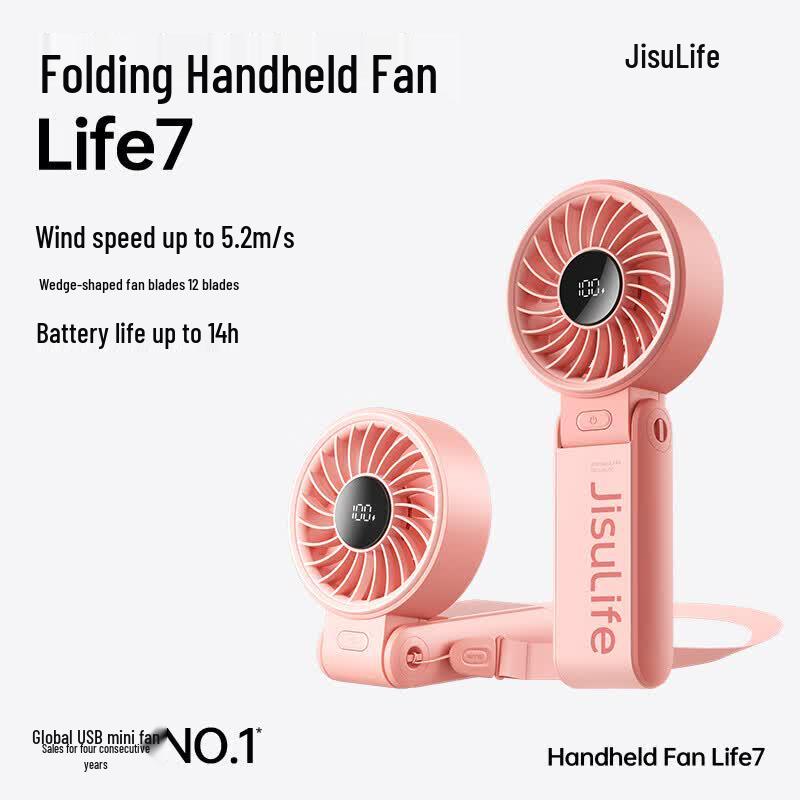Jisu Life7 Portable Foldable Handheld Fan