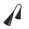 IRIN Two Tone Cowbell Metal Double Bell Binaural Cowbell Percussion Instrument Accessories with Drum Stick Children's Gifts