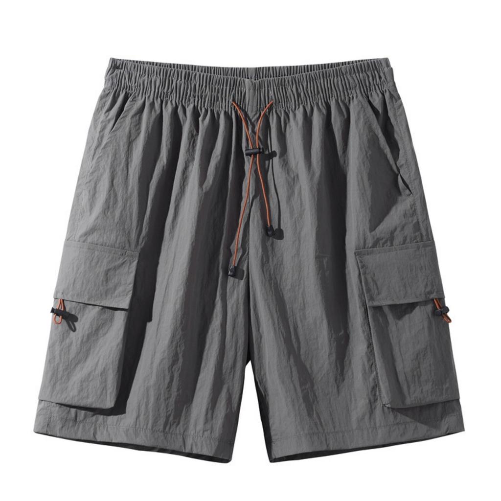 Men's Multi-Pocket Athletic Casual Shorts