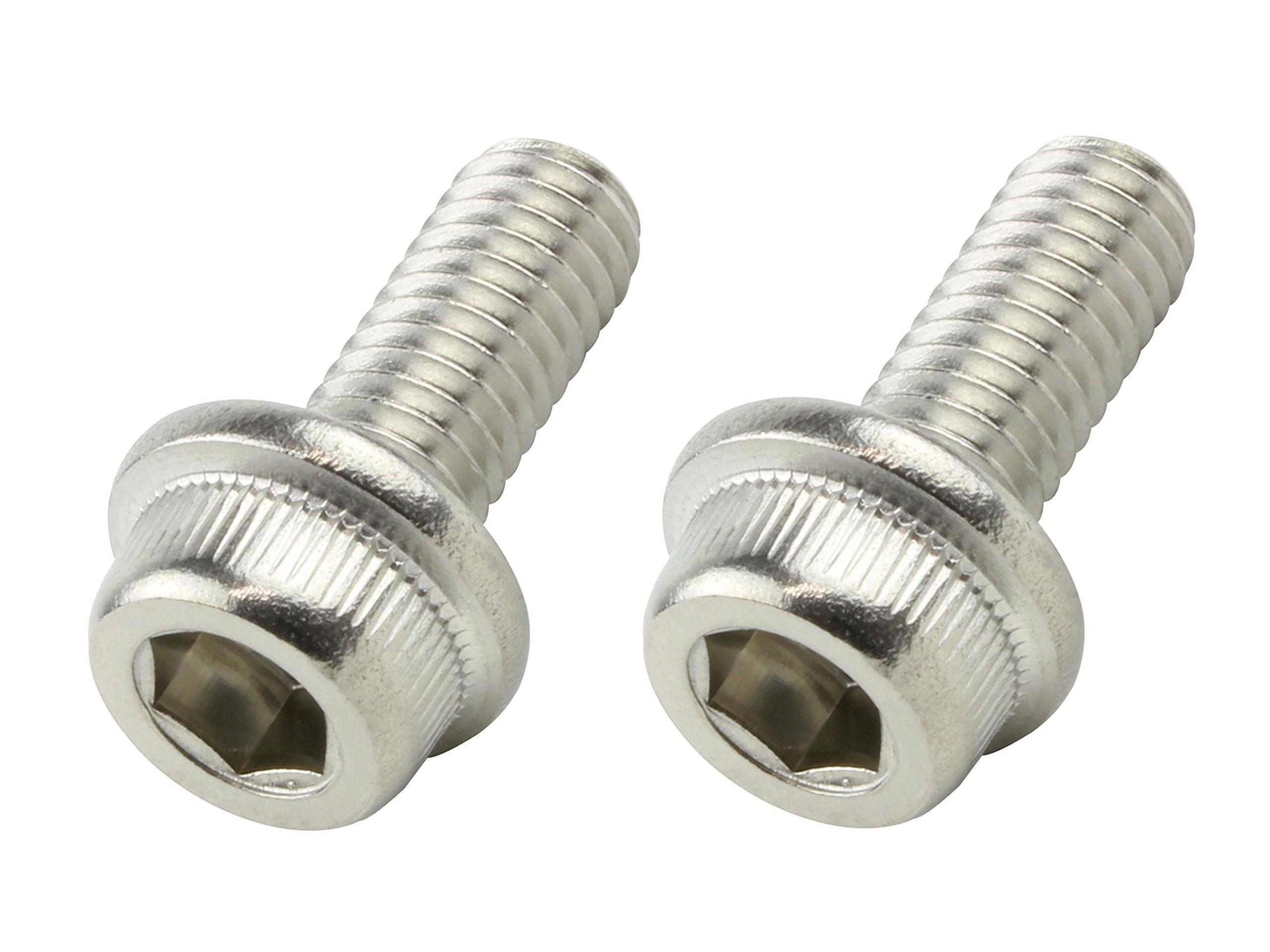 

POSH FAITH Мотоциклетные принадлежности Болт с фланцевой головкой Нержавеющая сталь 2 штуки M6X15 910615-S2