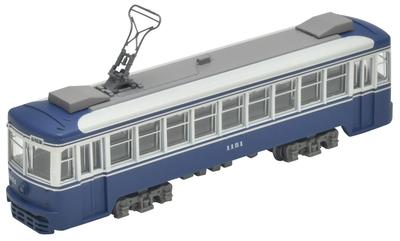 Railway Collection Railway Collection Yokohama City Tram Type 1150 Car No. 1151 Two-tone Color A Diorama Supplies (Manufacturer's First Order Limited