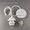E27 Screw Base Lamp Holder with Ceiling Plate and Power Cord for DIY Hanging Lanterns