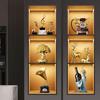 Retro Violin Ornament: Creative Minimalist Home Accessory for Living Room, TV Cabinet, or Bookcase.