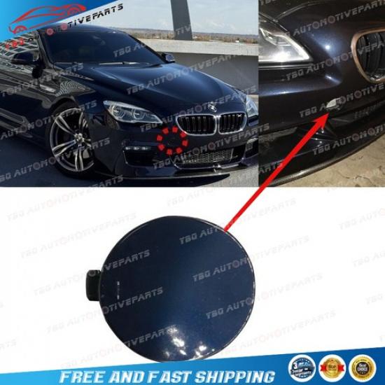 

Carbon Black Front Bumper Tow Hook Eye Cover for BMW 6 Series F06 F13 2013 -2018