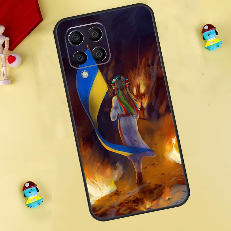 Ukraine Ukrainian Girl Case For Samsung Galaxy M31 M21 M35 M12 M13 M14 M15 M06 M16 M36 M56 M53 M32 M52 M55 M34 M54