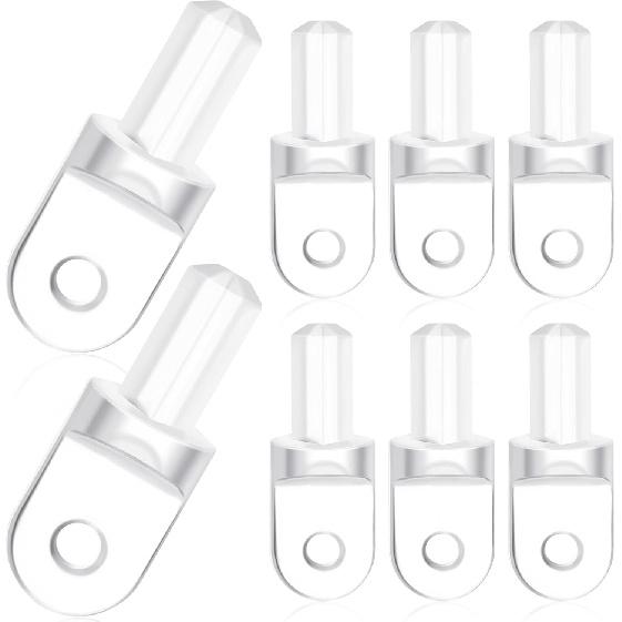 Jetec 6 Pieces Horizontal Blind Hardware Wand Tip Repair Wand for Broken Assembly Replacement Kits Vertical Blinds Replacement Slats Exterior Window