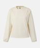 DESCENTE Women'S Pocket Comfort Fit Sweatshirt Cream Sr322Pwh71