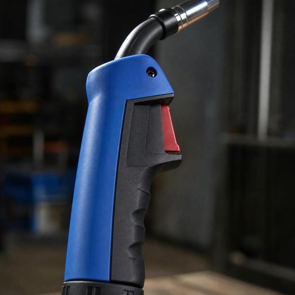 MIG MAG Torch with Ergonomic Handle Gas-Shielded 15AK Joining Head
