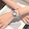 GEDI Small Watch for Women Silver Luxury Elegant Waterproof Quartz Watches Fashion Stainless Steel Temperament Watch