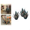 3x Sculpture DIY Agave Plant Statue for Home Decor