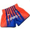 Muay Thai Kickboxen Boxen MMA UFC Blau Orange Stern Lässige Shorts Fitnessstudio Sport Unisex Herren Damen Workout Schnelltrocknend Druck Elastisch Hohe Taille Training