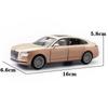 Alloy Hong Qi Car Model With Door Opening And Acousto Optic Design Gift For