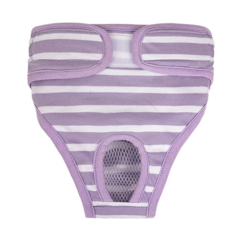 Soft Period Pants Pantie Soft Nappies Suspender for Girls Dog Reusable Doggies Period Diaper Incontinence